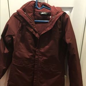 The North  Face jacket triclimate